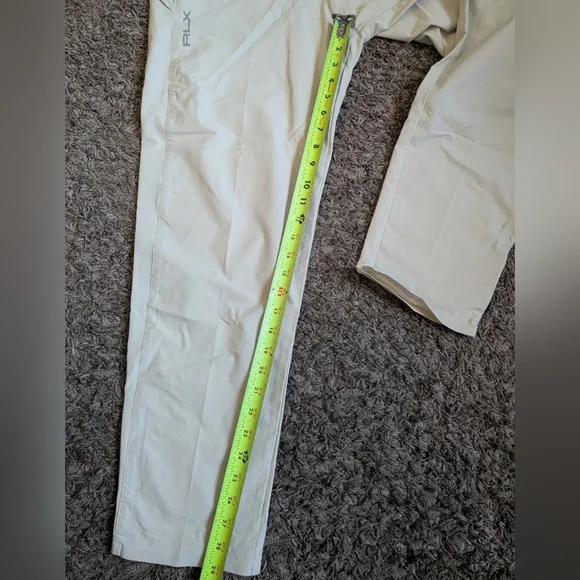 NWT RLX Ralph Lauren Basic Sand Birdseye Wicking Performance Golf Pants Men's 35 - Picture 6 of 9